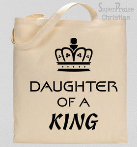 Daughter Of a King Tote Bag