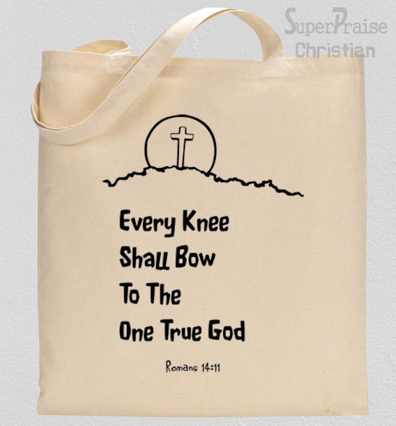 Everyone who calls on the name of the Lord Tote Bag
