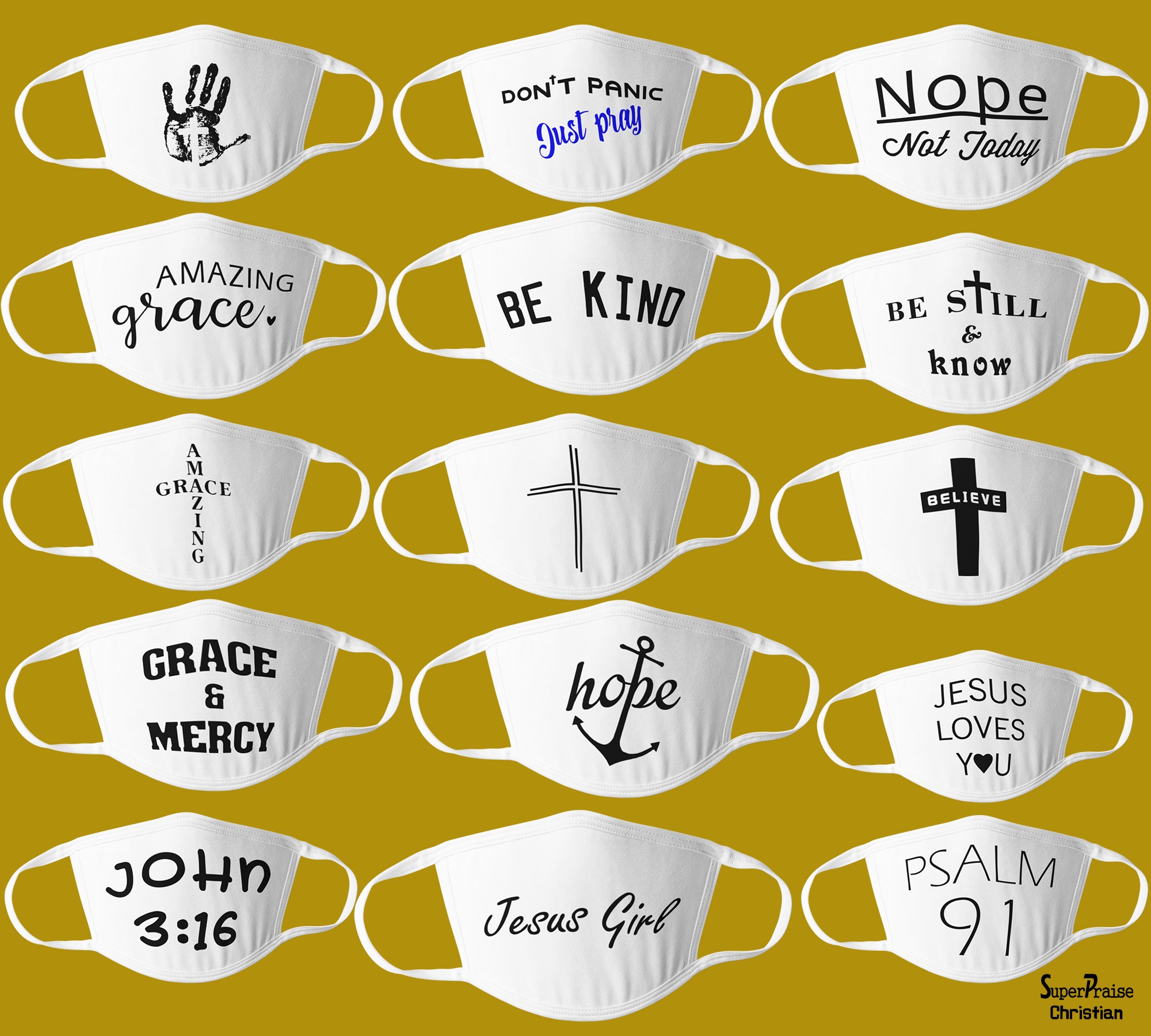 Christ Mask Christian Mask – SuperPraiseChristian