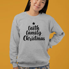 Faith Family Christmas Sweatshirt