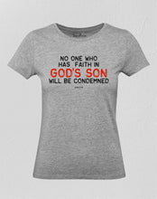 Faith In God's Son Women T Shirt