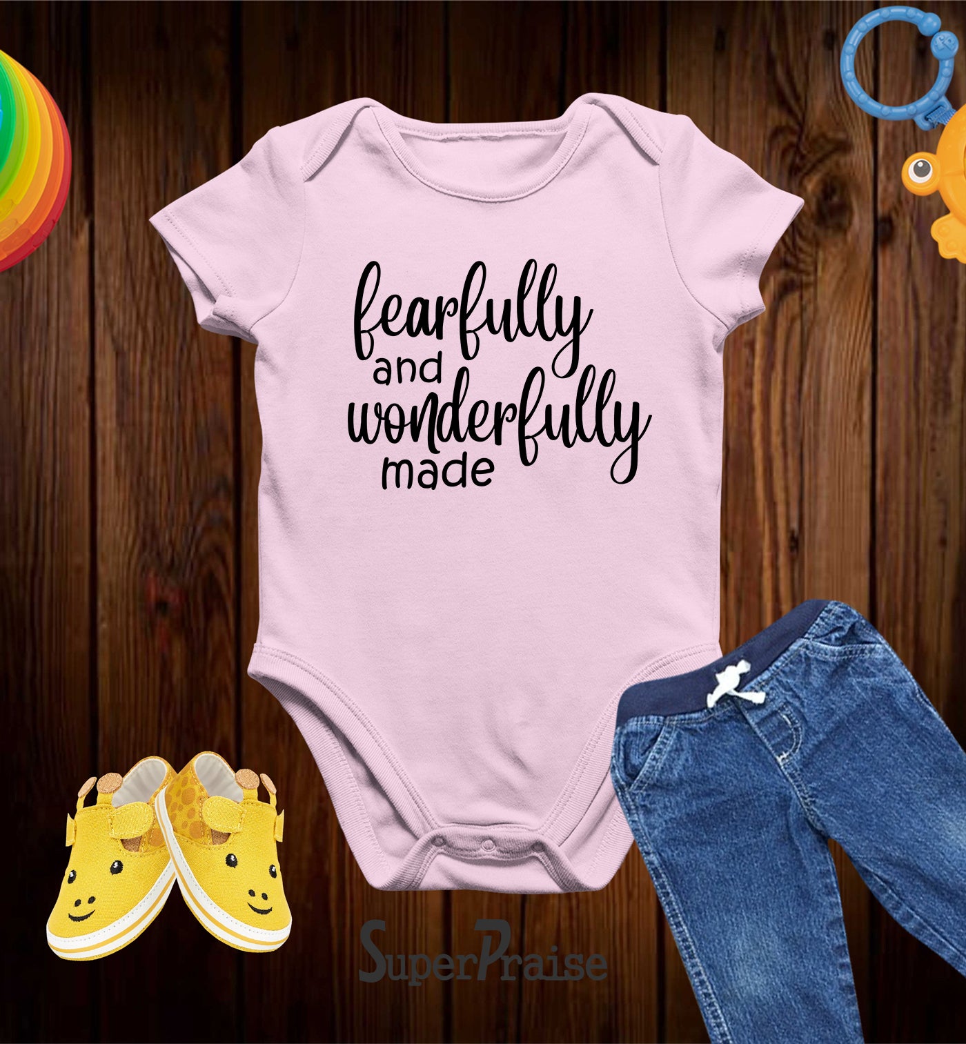 Fearfully And Wonderfully Made Baby Costume Bodysuit