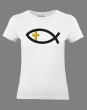 Fish Sign Christian Women T Shirt