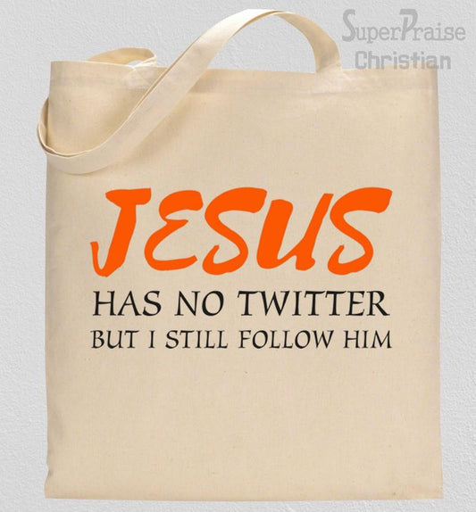 Follow Jesus Tote Bag