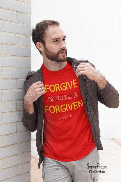 Forgiven Peace Bible Christian T Shirt - Super Praise Christian