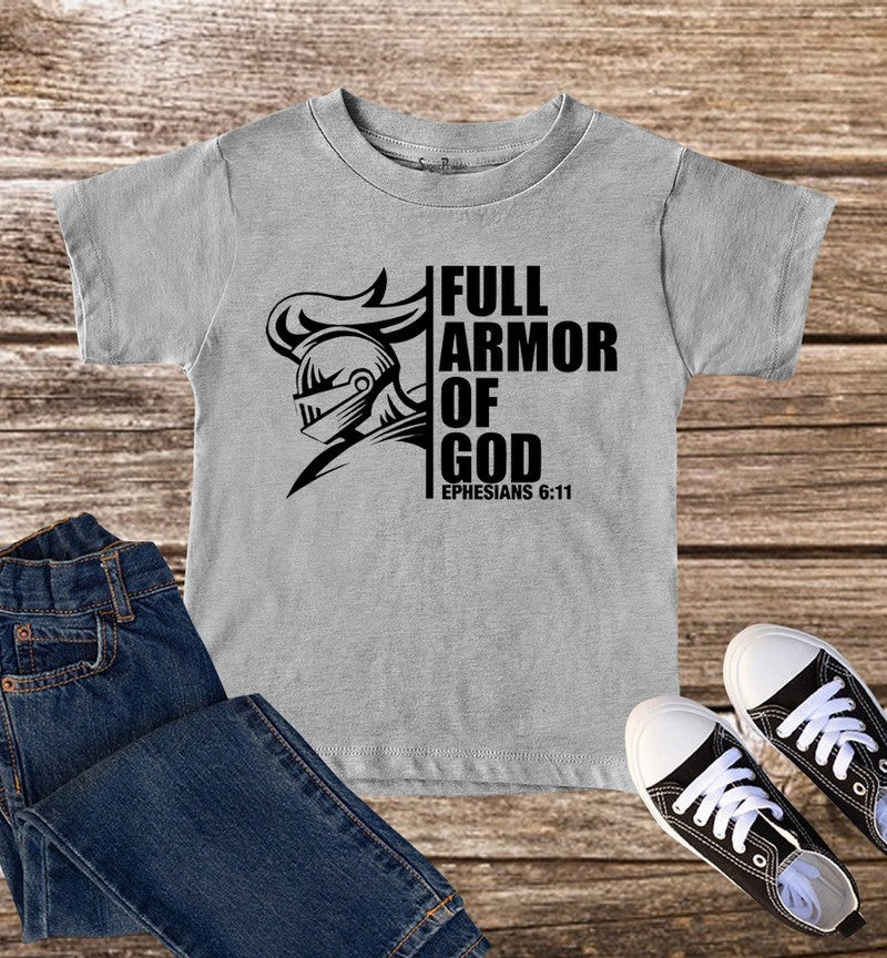 Full Armor Of God Kids T Shirt