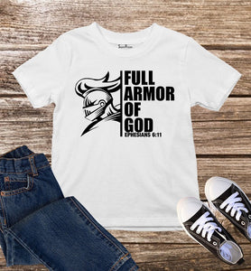 Full Armor Of God Kids T Shirt