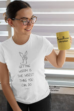 Christian Women T Shirt Getting Wisdom Is The Wisest Thing Ladies tee