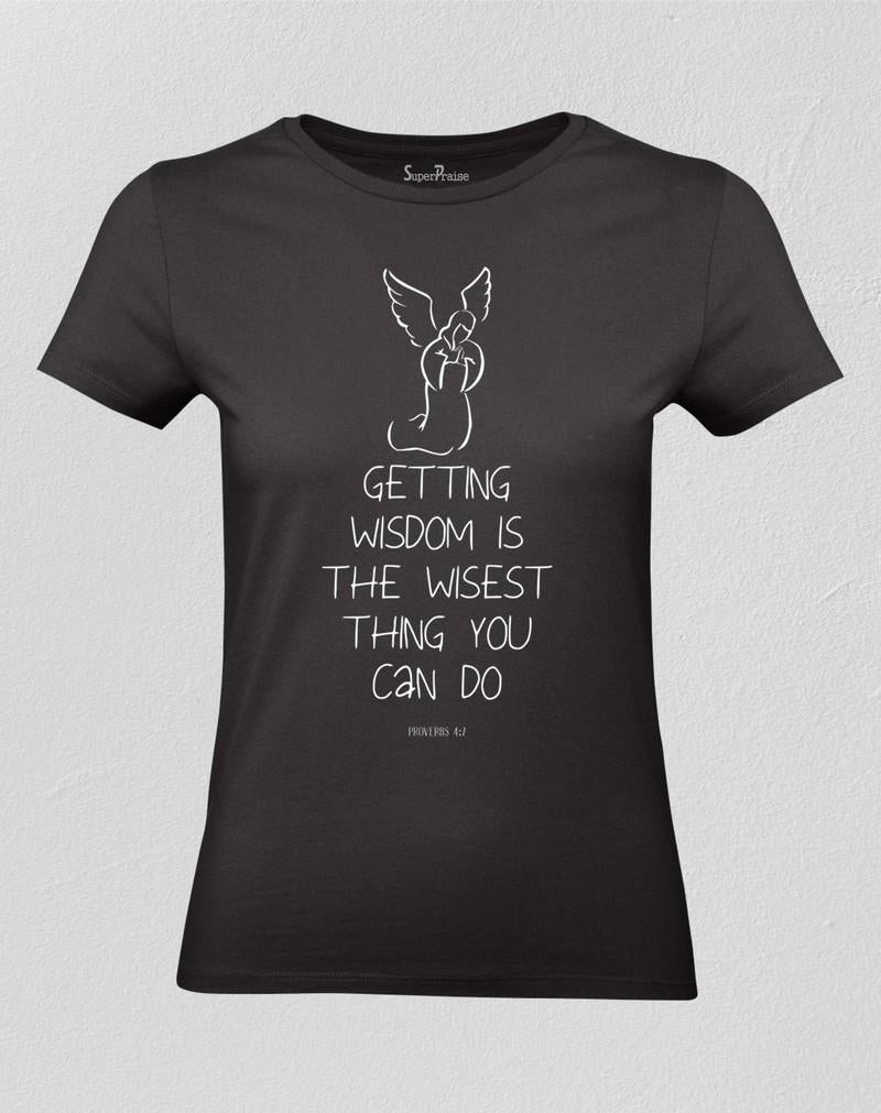 Getting Wisdom Women T shirt