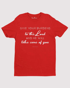 Burdens Religious God Jesus Christian T Shirt