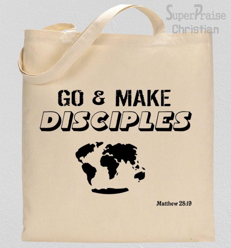 Go And Make Disciples Tote Bag