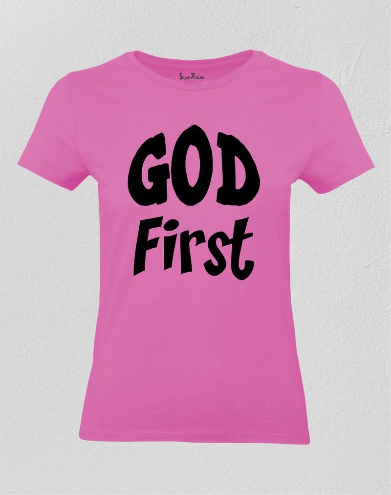 God First Women T Shirt