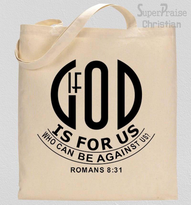 God Is For Us Tote Bag