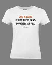 God Is Light Women T Shirt