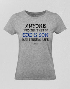 Gods Son Women T Shirt