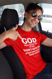 God Will Bless You Christian T Shirt - SuperPraiseChristian