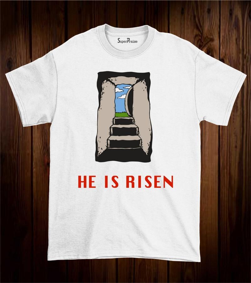 He is Risen Grace T Shirt