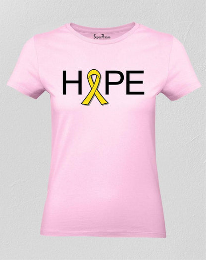 Hope Ribbon Women T Shirt