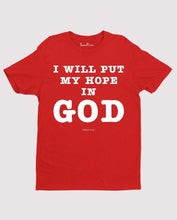 Hope in God Psalm 42:11 Bible Verse Christian T Shirt