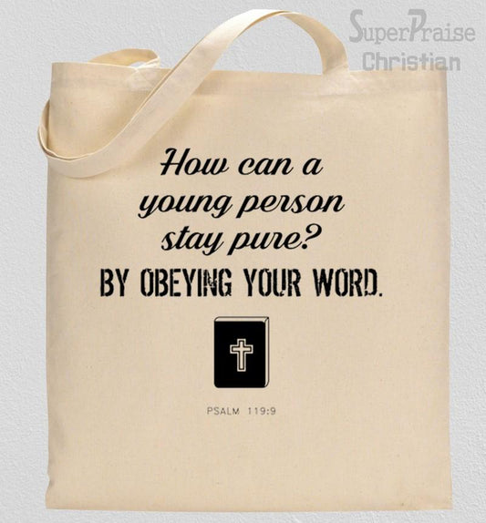 How Can A Young Person Stay Pure Tote Bag