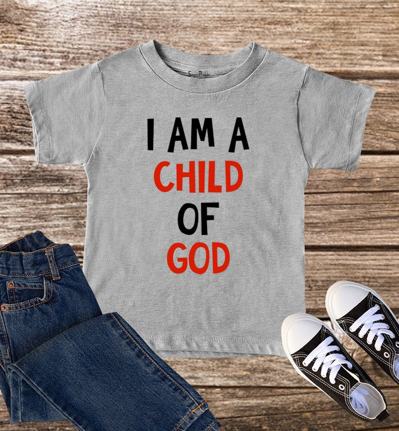 I Am A Child Of God Kids T Shirt