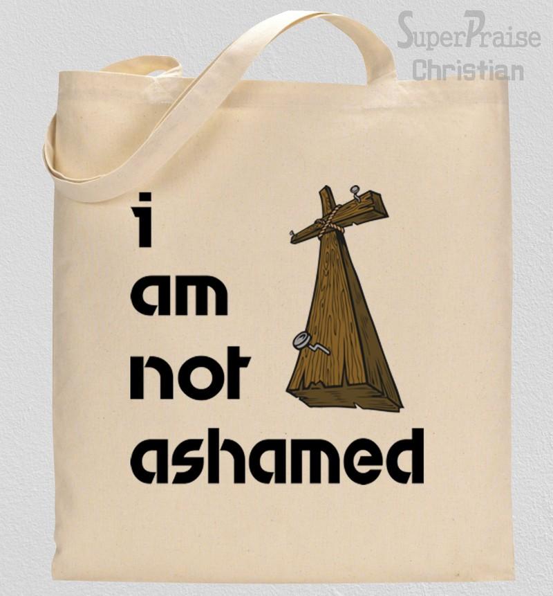 I am Not Ashamed Tote Bag