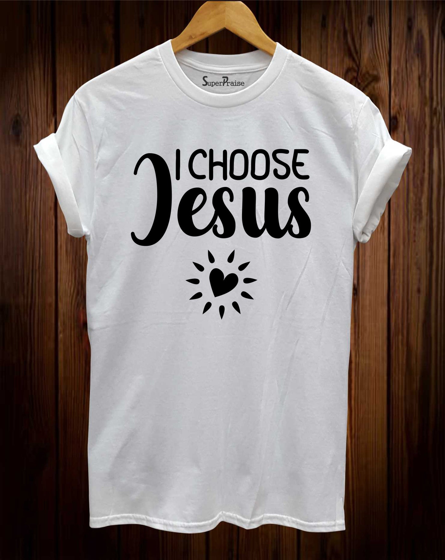 I Choose Jesus Baptism T Shirt
