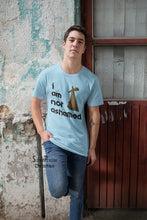 I Am Not Ashamed Cross Christian T-shirt - Super Praise Christian