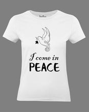  Christian Women T Shirt I Come In Peace