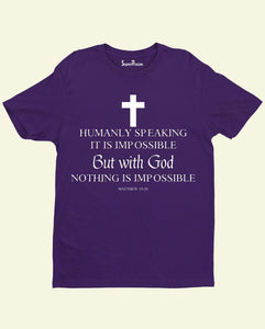 Humanly Speaking T Shirt