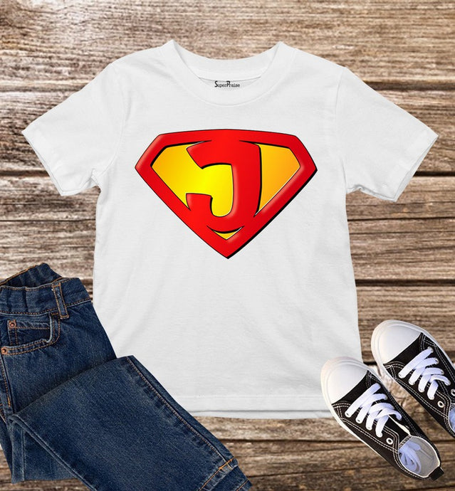 J For Jesus Christian Kids T Shirt
