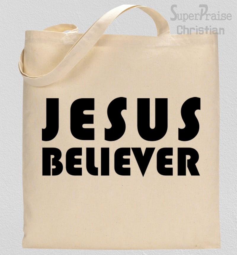 Jesus Believer Tote Bag