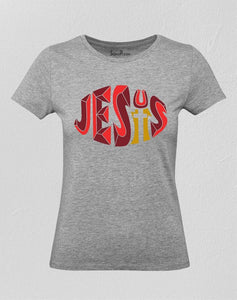 Christian Women T Shirt Jesus Ladies tee tshirt