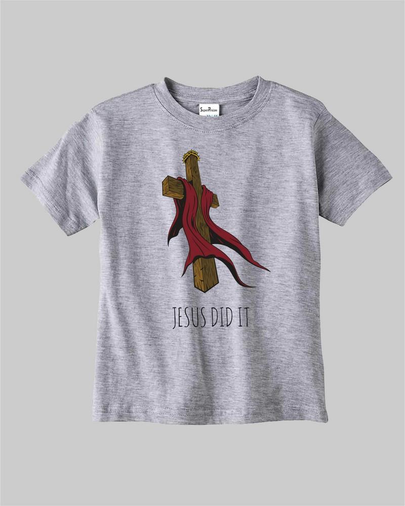 Jesus Did It Kids T-Shirt