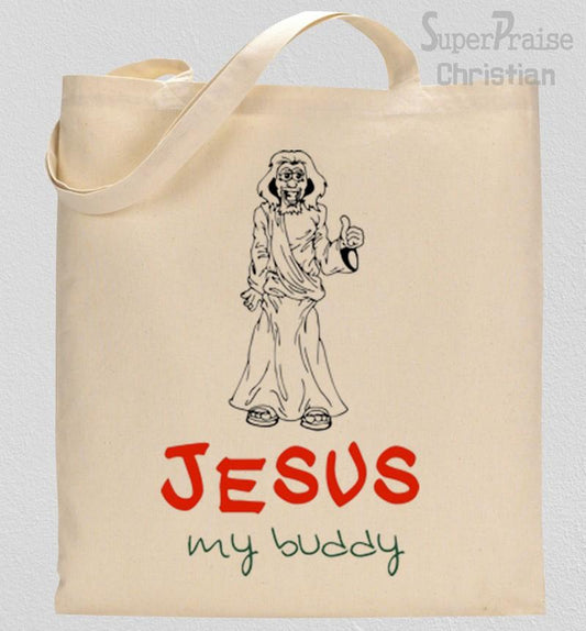 Jesus Is My Friend Tote Bag