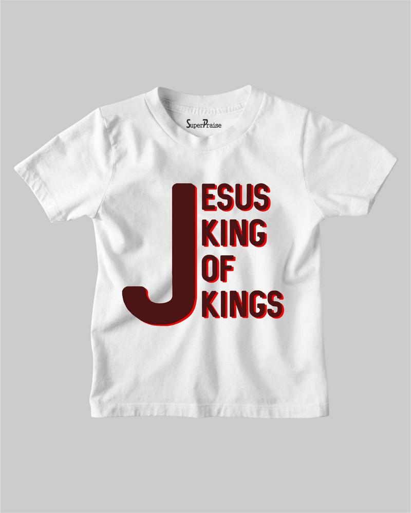 Jesus King of Kings Kids T shirt