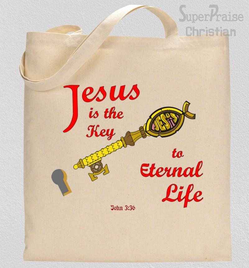 Jesus Life Tote Bag