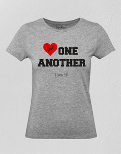 Jesus Love One Another Women T Shirt