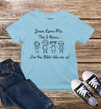 Jesus Loves Me I Know Kids T Shirt