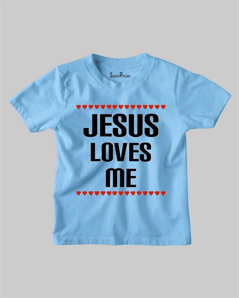Jesus Loves Me Scripture Kids T shirt
