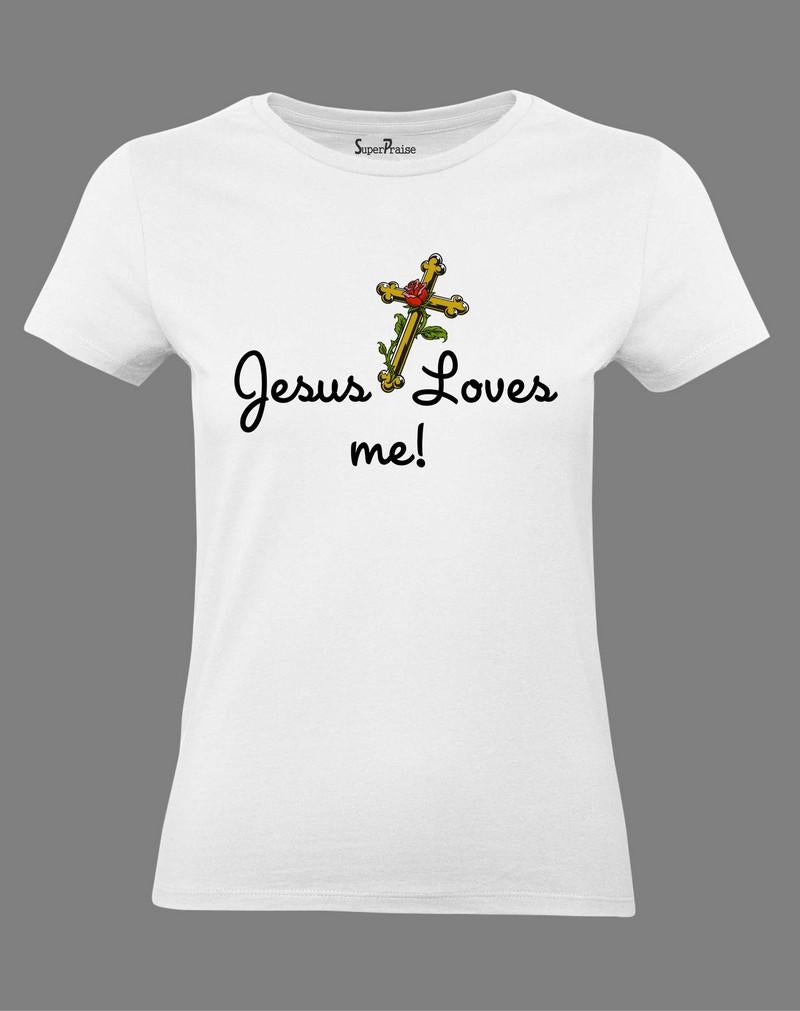 Jesus Loves Me Song Women T Shirt