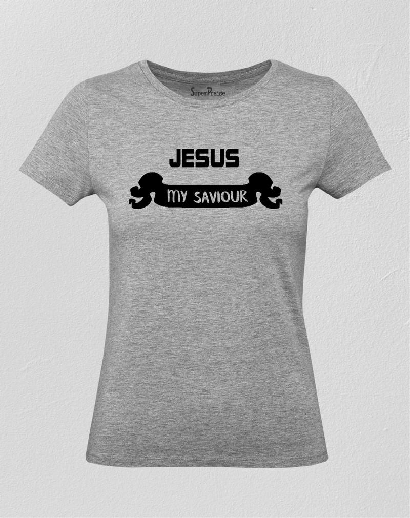 Jesus My Saviour Symbol Women T Shirt