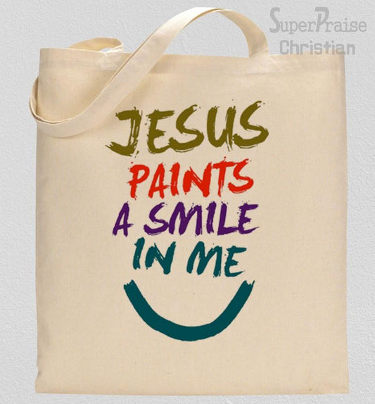 Painting Of Jesus Tote Bag