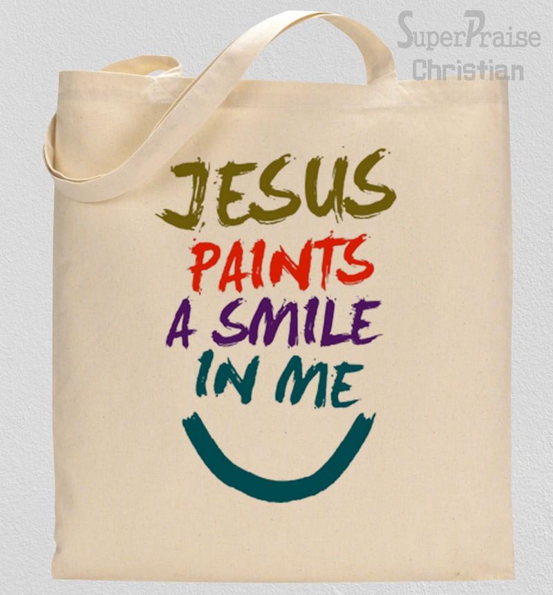Painting Of Jesus Tote Bag