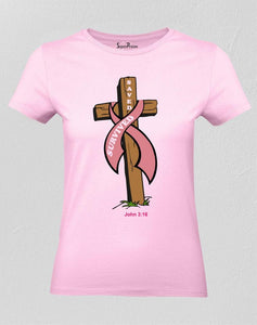 Jesus Saves Christian Women T shirt