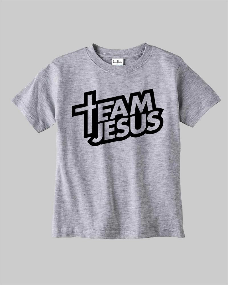 Jesus Team Christian Kids T shirt