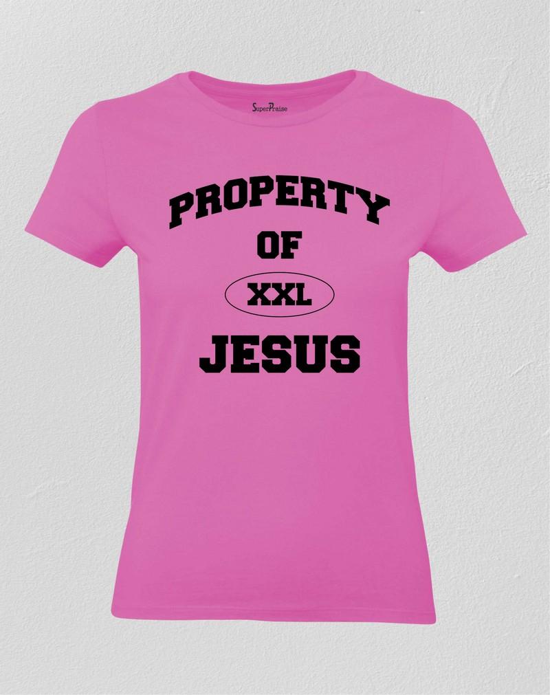 Jesus tee shirts Christian Women Property of Jesus TShirt 