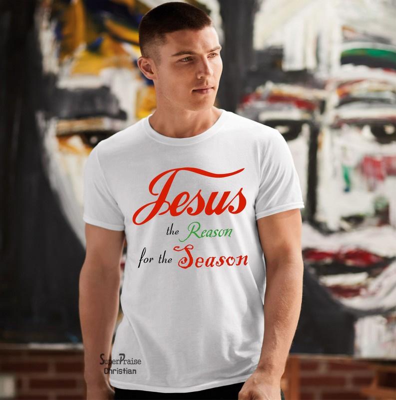 Jesus The Reason For the Season Christmas Party T shirt