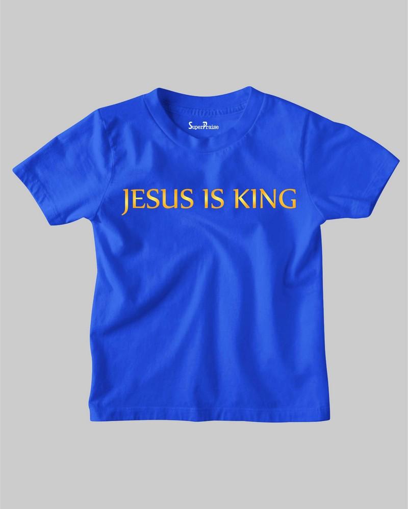 Jesus Is King T-Shirt Christian Faith Bible Verse Tee Shirts