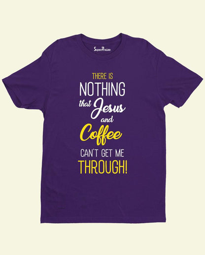 Jesus Coffee Spiritual Religious Christian T Shirt